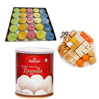 "Sweets and Diyas - code 02 - Click here to View more details about this Product
